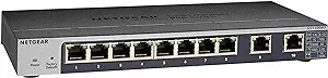 10-Port Gigabit/10G Ethernet Plus Switch (Gs110Emx) - Managed, With 8 X ... - $407.99