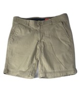 St Johns Bay Men&#39;s Chino Shorts Size 38 Tan Beige 4 pockets - $225.92 MXN