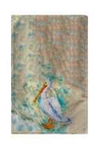 Betsy Drake Pelican on Rice Kitchen Towel - £23.35 GBP