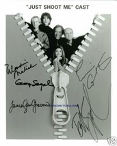 Just Shoot Me Full Cast Signed Autograph 8X10 Rp Photo David Spade George Segal - £14.21 GBP