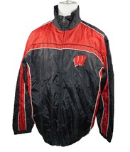 University of Wisconsin Badgers NCAA G-III Sports - &#39;W&#39; Logo Zip Jacket Medium - £27.52 GBP