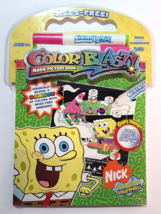 SpongeBob Squarepants Nick Color Blast Magic Picture Book w Pens RARE 2006 New - $16.64