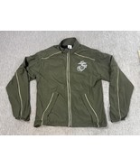 New Balance Jacket Mens Small Olive USMC US Marines Training Athletic Ru... - $456.61 MXN