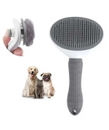 Ergonomic Pet Grooming Brush For Easy Tangle Matted Undercoat Fur Removal - $8.00