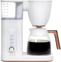 Caf - Smart Drip 10-Cup Coffee Maker with WiFi - Matte White - $376.99