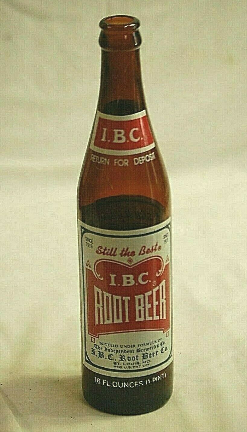 Primary image for Vintage Hocking I.B.C. Root Beer Beverages Soda Pop Bottle Brown Glass 16 oz.