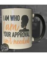 I Am Who I Am White and Black Coffee Mug Drinkware - $20.58 CAD