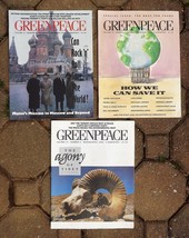 Greenpeace Magazine 1989 1990 vintage Saving our Planet - $18.00