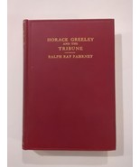 Horace Greeley and the Tribune in the Civil War Ralph Fahrney 1936 Vtg HC - £26.26 GBP