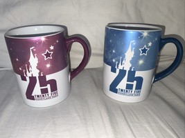His &amp; Hers Disneyland Paris 25th Anniversary Mugs Disney - $1,130.75 MXN
