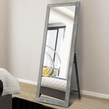 Traditional Full Length Floor Mirror 65&quot;X22&quot; Rustic Tall Floor Mirror Wall Mirro - £191.59 GBP