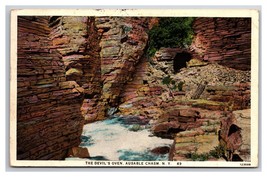 The Devil&#39;s Oven Ausable Chasm New York NY WB Postcard I21 - £1.52 GBP