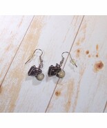 Earrings Pierced Drop Dangle Vintage Camera Charms on Fishhooks .5&quot; Appx. - $74.62 MXN