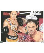 MANNY PACMAN PACQUIAO SIGNED AUTOGRAPHED RP PHOTO - £14.93 GBP