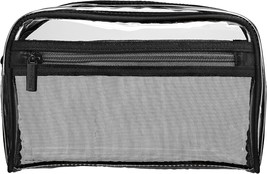 Travel Toiletry Bag for Women and Men Clear Bag Travel Smart - £18.59 GBP