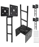 Pack U Shape Post Anchor 4&quot;x 4&quot; Post Base for Concrete Galvanized 4&quot;x 4&quot;... - €39,74 EUR