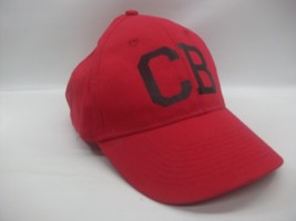 CB Youth Hat Red Snapback Baseball Cap - £11.77 GBP
