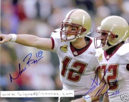 Matt Ryan And Andre Callender Signed Autograph 8X10 Rp Photo Boston College - £14.37 GBP