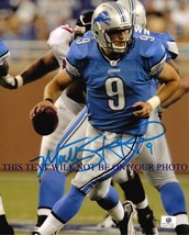 Matt Stafford Signed Auto Rp Photo Detroit Lions Qb Matthew - £10.52 GBP