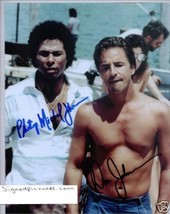 Miami Vice Cast Signed Autographed Rp Photo By Both Tv - £15.63 GBP