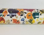 The Pioneer Woman Harvest Autumn Fall Flower Ceramic Rolling Pin Acacia ... - $49.45