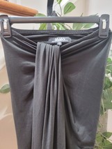 Lulu’s Women&#39;s Black Solid Polyester Scenic Drive Midi Skirt Size X-Small - $28.00