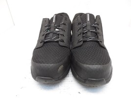 SKECHERS WORK Men&#39;s Aluminum Toe SP Athletic Work Shoes 99999068 Black 9.5M - £45.55 GBP