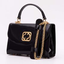 The Rosalinda Black Leather Handbag image 2