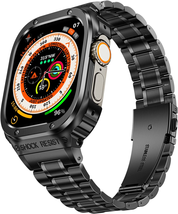 Rugged Apple Watch Band Case Strap Metal Bumper iWatch Ultra Series 8 7 ... - $59.84+
