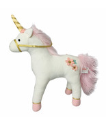 GUND Lily Rose Stuffed Plush Unicorn Toy White Pink with Flowers 16.5&quot; - $356.25 MXN