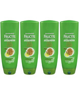 Pack 4 new Garnier Fructis Fall Fight Conditioner For Falling Breaking H... - £27.51 GBP