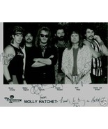 MOLLY HATCHET BAND SIGNED AUTOGRAPH 8X10 RP PHOTO CLASSIC SOUTHERN ROCK ... - £14.89 GBP