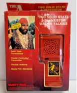 The A-TEAM Walkie Talkies 1983 Vanity Fair ERTL Transistor Walkies NOS W... - £78.21 GBP