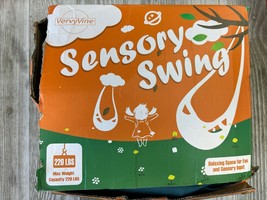 Sensory Swing for Kids Indoor Outdoor &amp; 360° Hardware ~Open Box/Damaged Box - $68.99