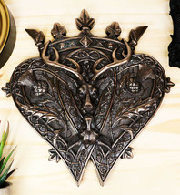 Ebros Highland Scots Luckenbooth 2 Hearts Crown Stag Thistle Wedding Wall Decor - £47.10 GBP