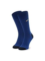 Happy Socks Azul Coche Unisex Algodón Premium Calcetines 1 Par Talla 7-11 - £18.13 GBP