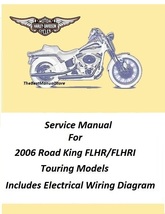 2006 Harley Davidson Road King Touring Models Service Manual - £20.50 GBP