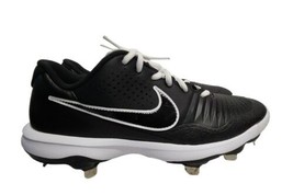 Nike Alpha Huarache CT0829-003 Mens Size 7 Black Varsity Metal Baseball Cleats - £48.35 GBP