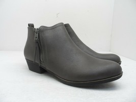 Sugar Women&#39;s Truffle Side Zip Boot Grey Smooth Size 9.5M - $28.49