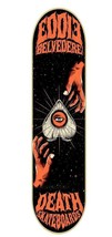 Eddie Belvedere Psychic Deck - Death Skateboards 8 &quot; grip &amp; free shipping - £36.30 GBP