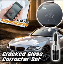 Glass Repair Fluid Tool Kit Car Cracked Window Nano Chip Apple Android Phone - £10.04 GBP