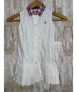 Ralph Lauren Size 4T Girls Polo Dress  Pleated Vintage Collared Y2K - $550.78 MXN