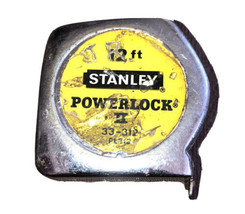 Stanley Power Lock 2 Vintage Tape Measure (Missing Locking Mechanism) - £4.51 GBP