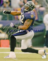Ray Lewis Signed Autographed 8x10 Rp Photo Baltimore Ravens - £11.78 GBP