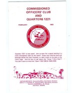 Charleston Naval Station Commissioned Officers Club Quarters 1221 Bullet... - £15.67 GBP