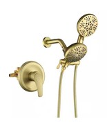 FLG Tub &amp; Shower Faucet Kit with Hand Shower &amp; Valve Brushed Gold 88014BG - $2,234.03 MXN