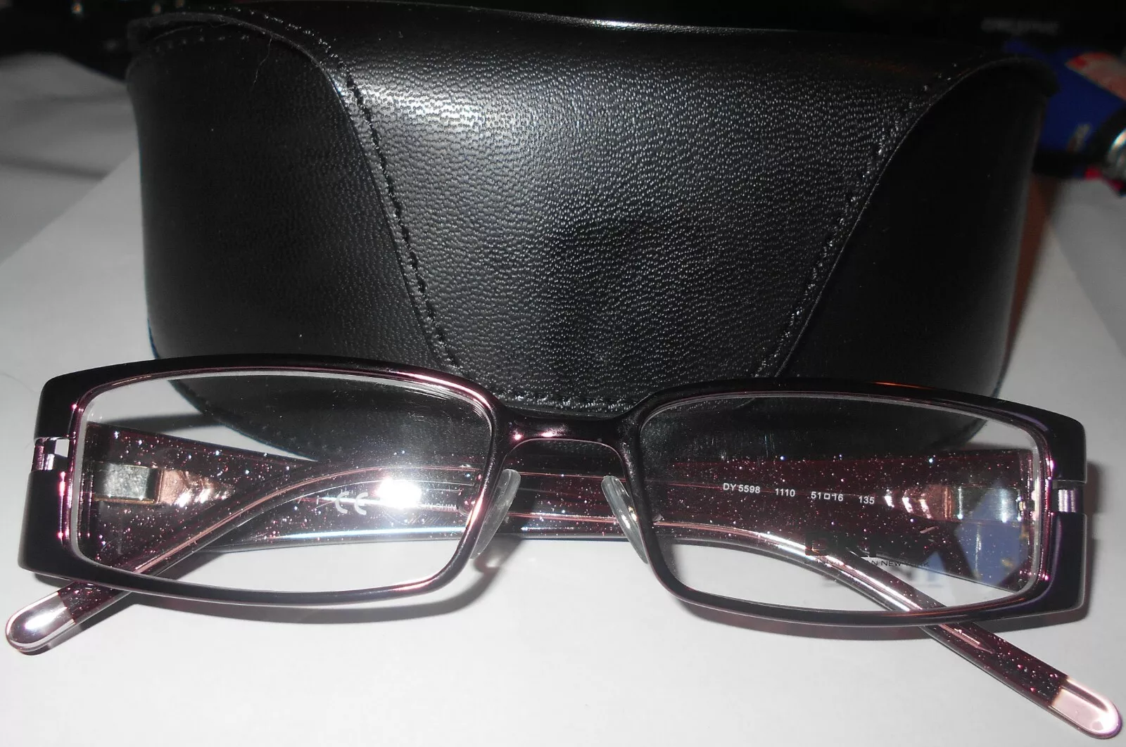 DNKY Glasses/Frames 5598 1110 51 16 135 -new with case - brand new - $25.00