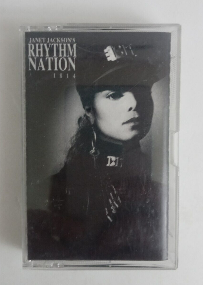 Rhythm Nation 1814 by Janet Jackson Cassette 1989 - $3.95