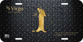 VIRGO ZODIAC HOROSCOPE ASTROLOGY NOVELTY METAL LICENSE PLATE 1E - $12.82