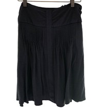 Cordelia Wool Pleated Gray Skirt Womens Size 8 Hidden Side Zipper Anthro... - $546.79 MXN